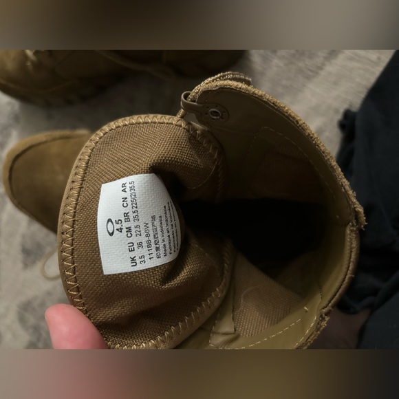 Oakley SI Light Assault military boots size 4.5 - Picture 7 of 8